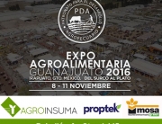 Expo Agro Guanajuato 2016 logos Agroinsuma Proptek Mosa Green